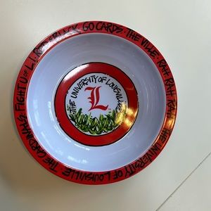 Louisville Cardinals Melamine Bowl